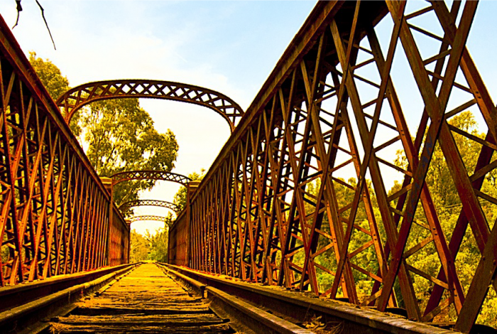 Heriatage Lattice Railway Bridge