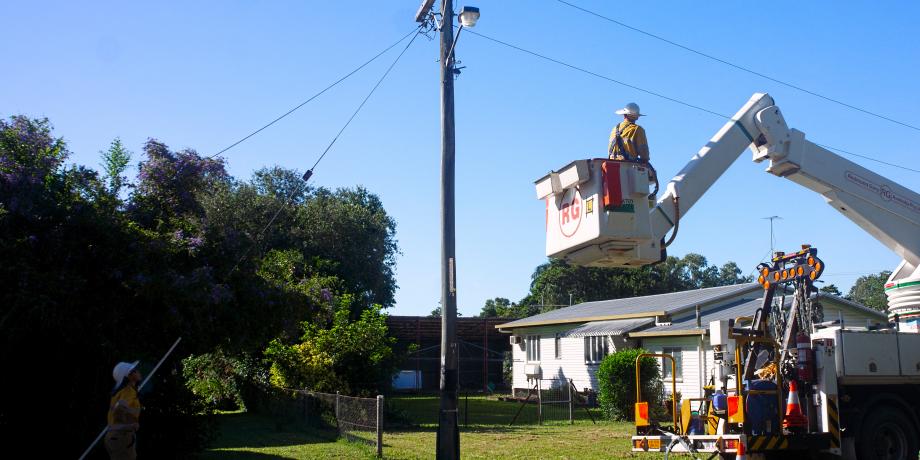 LED streetlight project